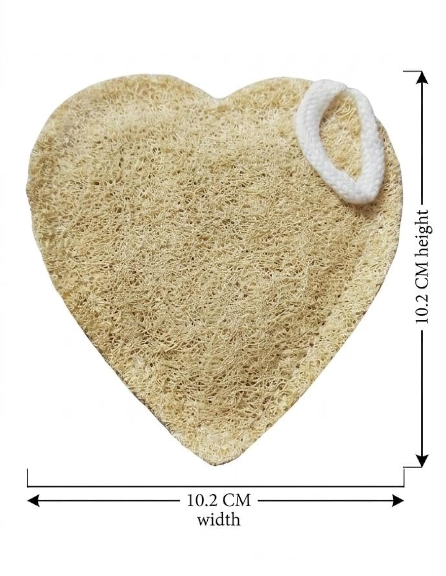 100% Natural Sun-Dried Loofah, Organic Exfoliating Bath Sponge